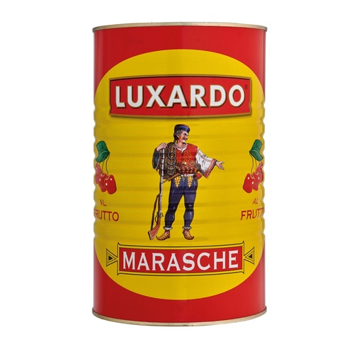 WHOLE MARASCHE WILD CHERRIES 5.6KG LUXARDO 